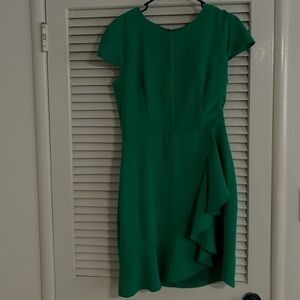 Amanda Uprichard green shift dress
